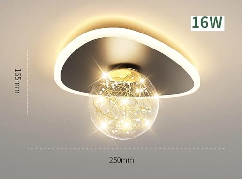 Genérico Lámpara de araña Luces de pasillo Creatividad LED Luz de techo pequeña Porche Guardarropa Luces de balcón Lámparas de pasillo del norte de Europa, candelabros modernos