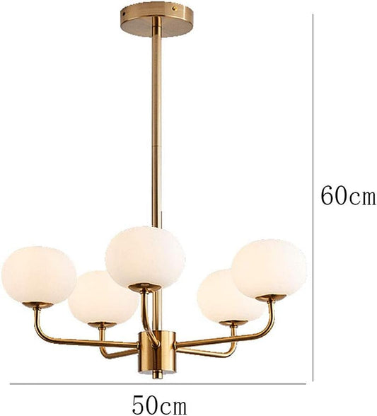 Genérico Lámpara de techo estilo candelabro de mediados de siglo estilo rústico compatible con accesorios de iluminación colgante,lámpara de araña