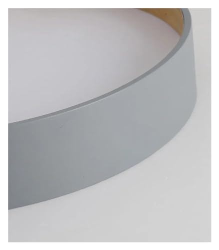 Genérico Lámpara de techo LED redonda simple y moderna, candelabro Compatible with sala de estar, ., estudio, accesorios de iluminación decorativos Compatible with interiores creativos