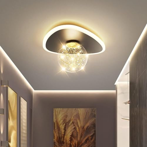 Genérico Lámpara de araña Luces de pasillo Creatividad LED Luz de techo pequeña Porche Guardarropa Luces de balcón Lámparas de pasillo del norte de Europa, candelabros modernos