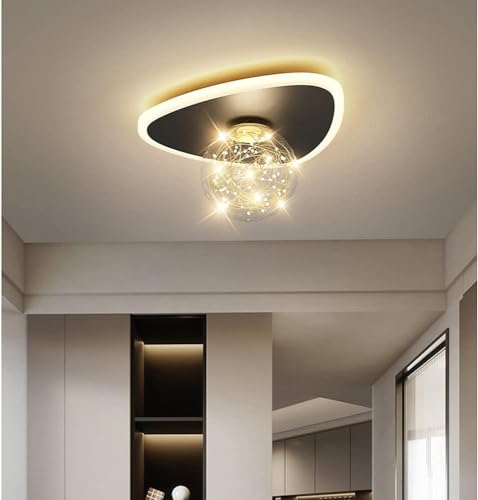 Genérico Lámpara de araña Luces de pasillo Creatividad LED Luz de techo pequeña Porche Guardarropa Luces de balcón Lámparas de pasillo del norte de Europa, candelabros modernos