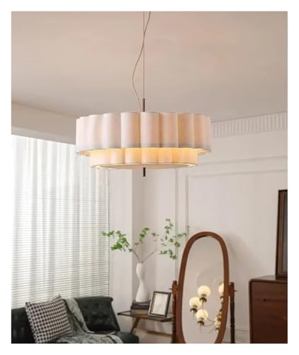 Genérico Lámparas colgantes modernas, candelabro de tela for sala de estar, comedor, dormitorio, accesorios de iluminación for interiores, lámpara colgante Retro Bohemia Iluminación de araña