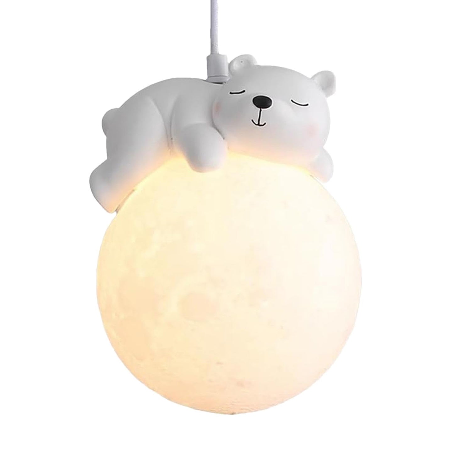 Lámpara colgante moderna,Lámpara de araña - Luces colgantes de animales para dormitorio - Lámpara colgante moderna, iluminación colgante redonda para habitación de niños y dormitorio de niñas