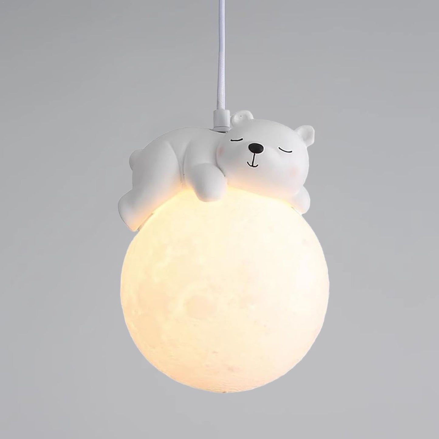 Lámpara colgante moderna,Lámpara de araña - Luces colgantes de animales para dormitorio - Lámpara colgante moderna, iluminación colgante redonda para habitación de niños y dormitorio de niñas
