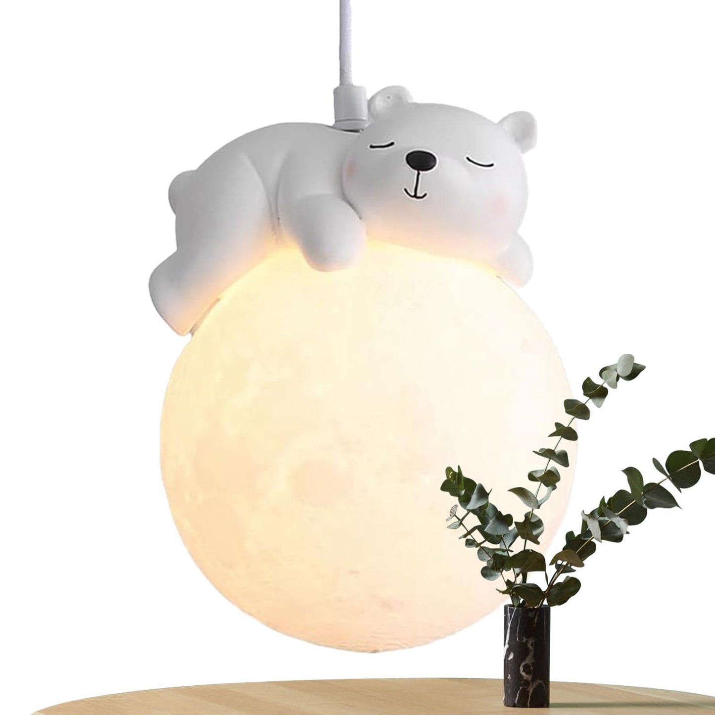 Lámpara colgante moderna,Lámpara de araña - Luces colgantes de animales para dormitorio - Lámpara colgante moderna, iluminación colgante redonda para habitación de niños y dormitorio de niñas